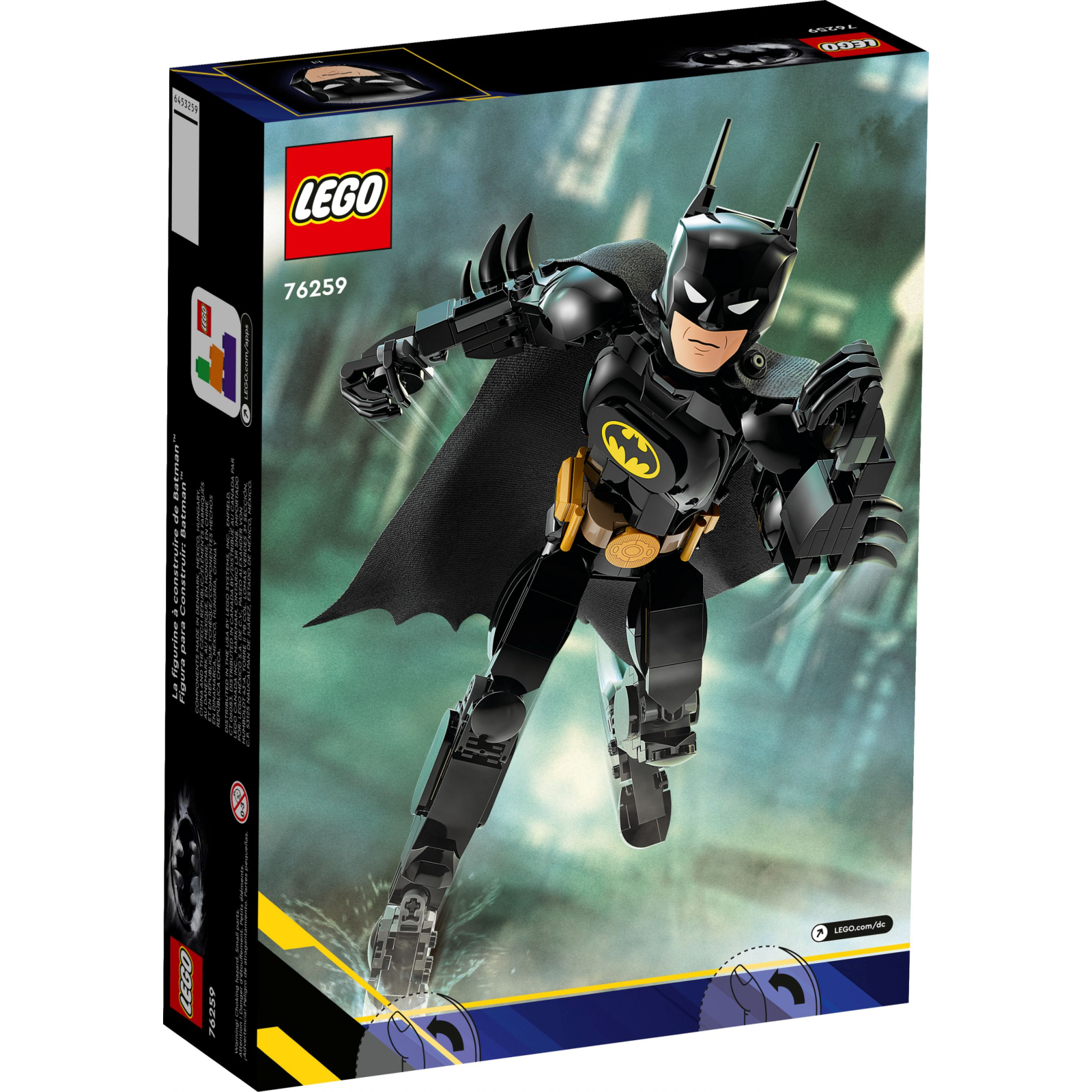 Конструктор LEGO Super Heroes Фигурка Бэтмена для сборки 275 деталей (76259) изображение 4