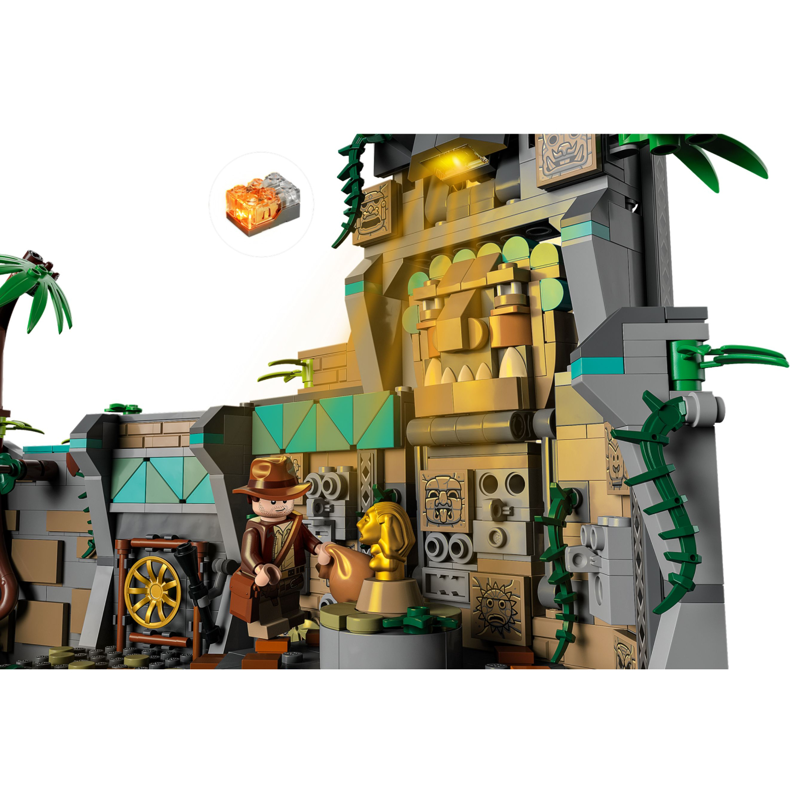 Конструктор LEGO Indiana Jones Храм Золотого Идола 1545 деталей (77015) изображение 4