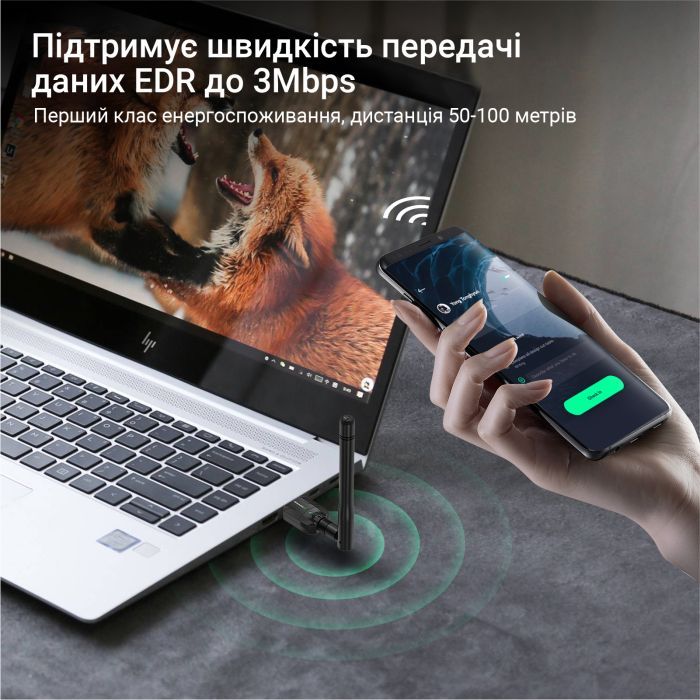 Bluetooth-адаптер Grand-X 5.1 100m with antenna (BT50S) изображение 8
