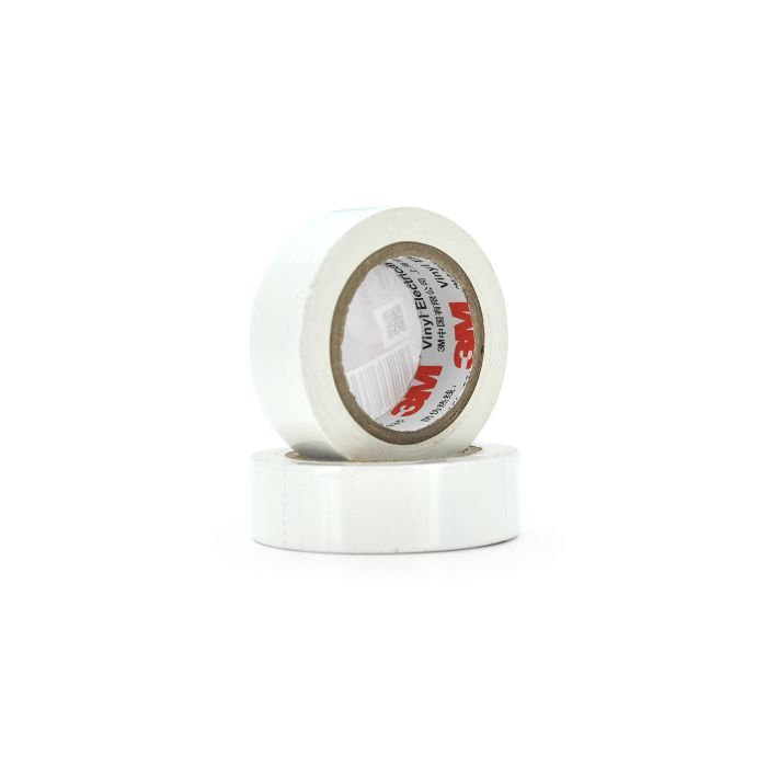 Изоляционная лента 3M 0,13мм*18мм*10м white (3M/0,13/18/10-WT / 05108)