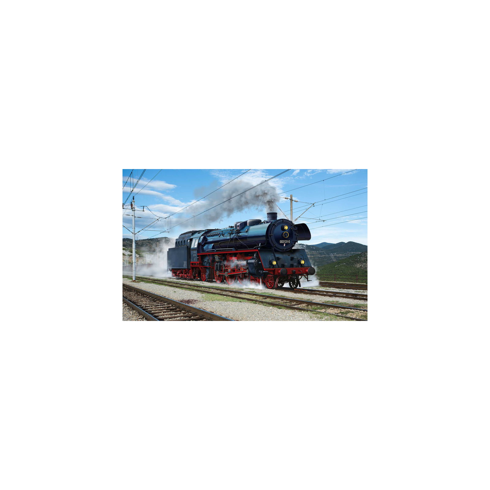 Сборная модель Revell Экспресс локомотив BR03 с тендером уровень 5, 1:87 (RVL-02166) изображение 4