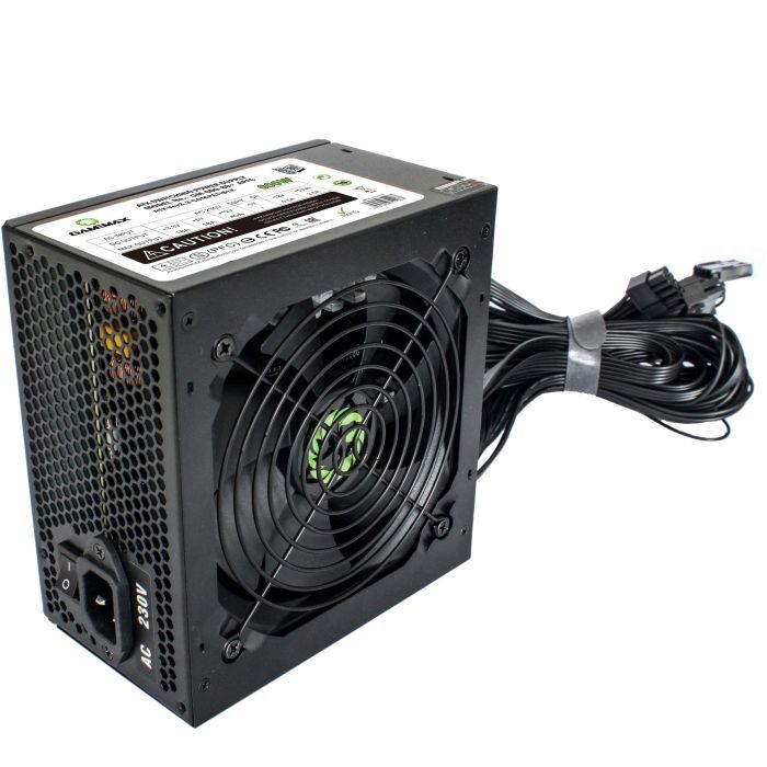 Блок живлення Gamemax GM-600 80+ APFC Black зображення 3