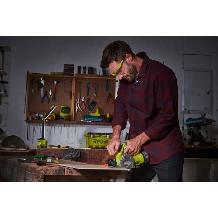 Дисковая пила Ryobi R18MMS-0, 18В ONE+, диск 85мм (без АКБ та ЗП) (5133004515) изображение 3