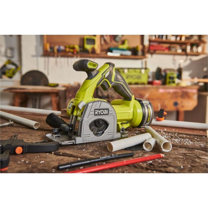 Дисковая пила Ryobi R18MMS-0, 18В ONE+, диск 85мм (без АКБ та ЗП) (5133004515) изображение 6