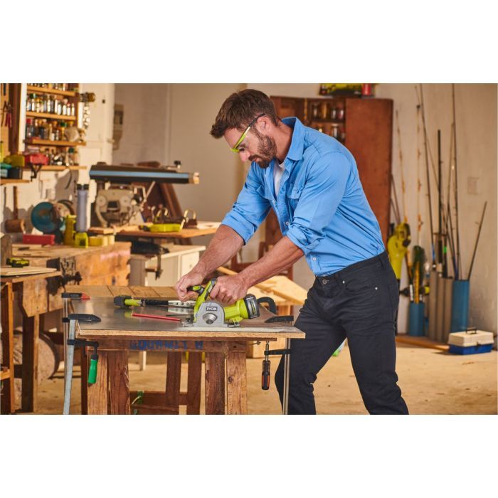 Дисковая пила Ryobi R18MMS-0, 18В ONE+, диск 85мм (без АКБ та ЗП) (5133004515) изображение 7
