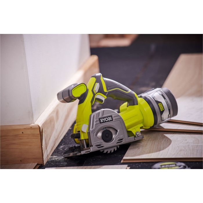 Дисковая пила Ryobi R18MMS-0, 18В ONE+, диск 85мм (без АКБ та ЗП) (5133004515) изображение 8