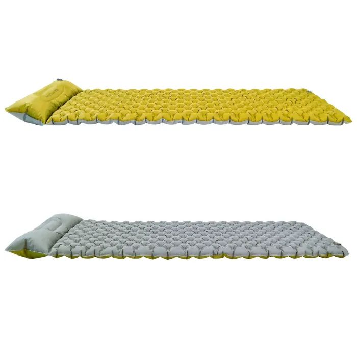 Туристичний килимок Wechsel Coreo Double-Tube TL Lemon/Grey (233122) зображення 7