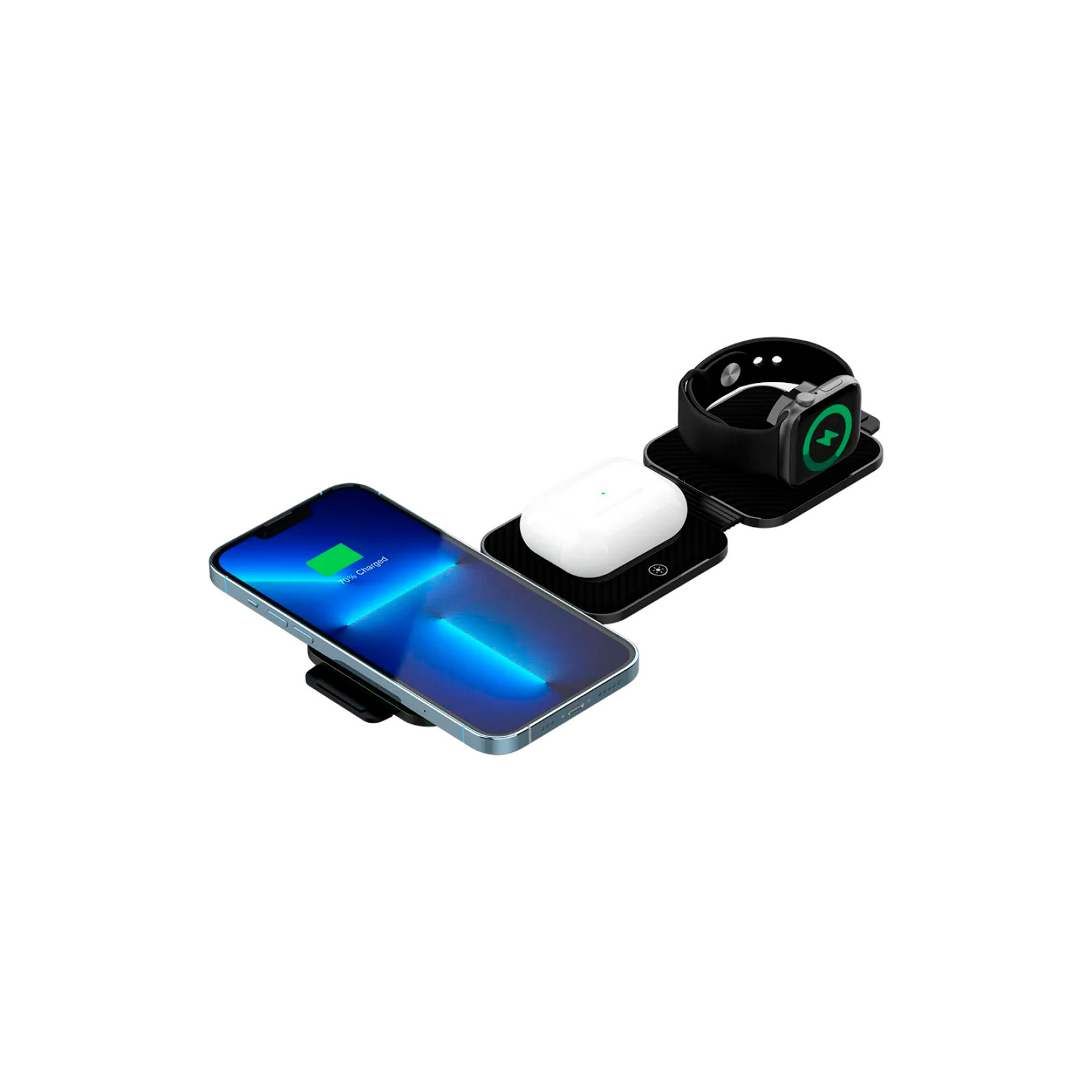 Зарядное устройство Canyon WS-305 Foldable 3in1 Wireless charger (CNS-WCS305B) изображение 5