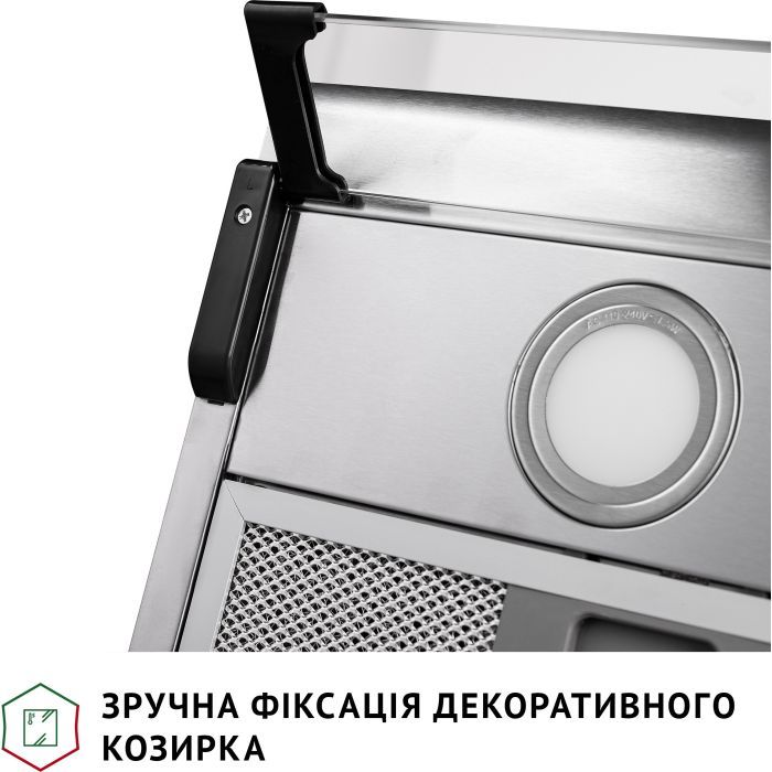 Витяжка кухонна Perfelli PL 6042 W LED зображення 5