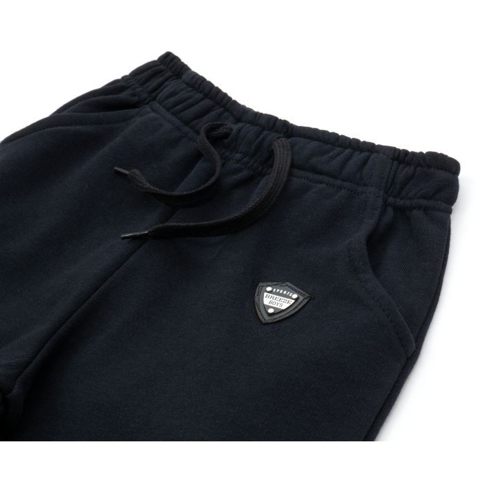 Штани дитячі Breeze спортивні на манжетах (18989-110B-black) зображення 3