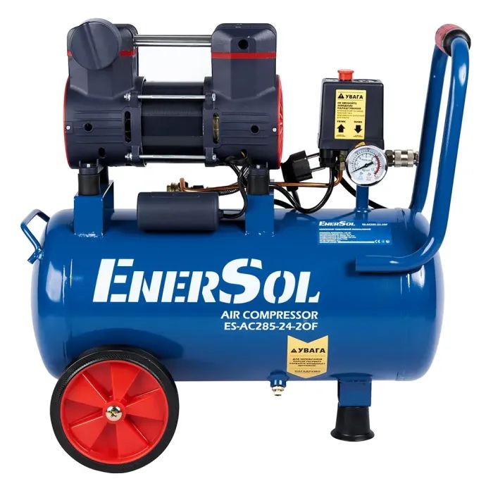 Компресор Enersol ES-AC285-24-2OF, 285 л/хв, 1.08 кВт (ES-AC285-24-2OF) зображення 2