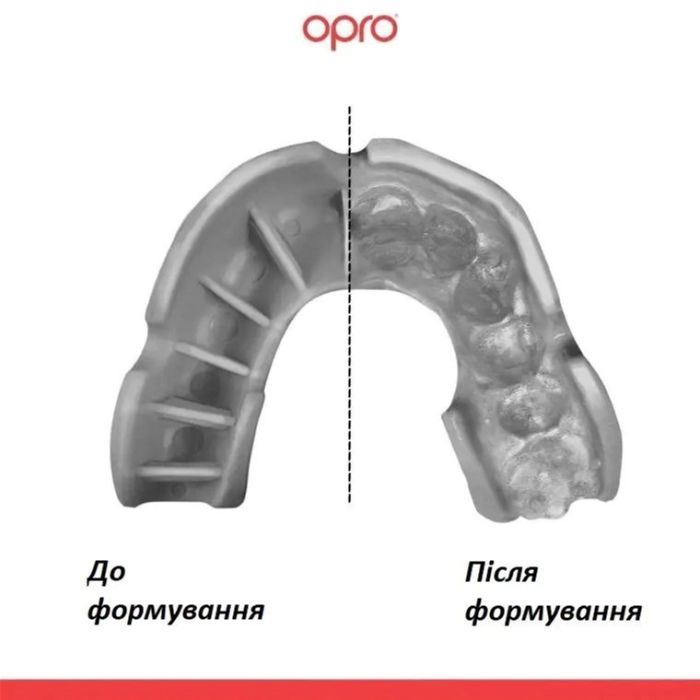 Капа Opro Bronze UFC доросла (вік 11+) Black (ufc.102512001) (UFC_Bronze_Bl) изображение 6