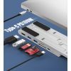 Концентратор Choetech USB-C 7-in-1 (HUB-M43-SL) изображение 4