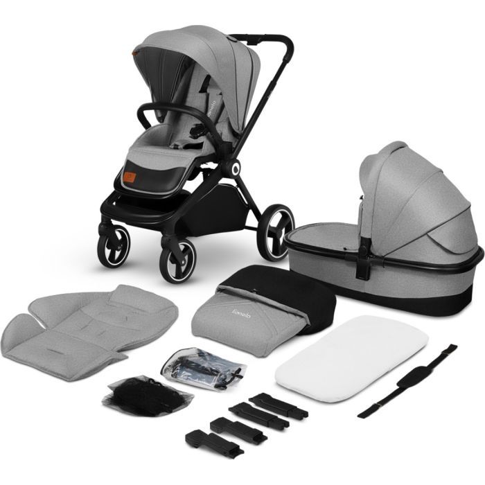 Коляска Lionelo 2 в 1 Mika Blue Navy (LO-MIKA 2IN1 BLUE NAVY) зображення 12