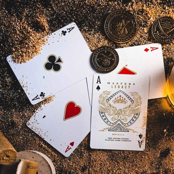 Гральні карти Ellusionist Legacy Masters (red) (54823) зображення 2