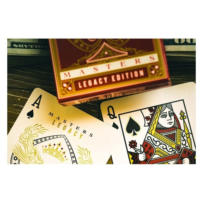 Гральні карти Ellusionist Legacy Masters (red) (54823) зображення 4