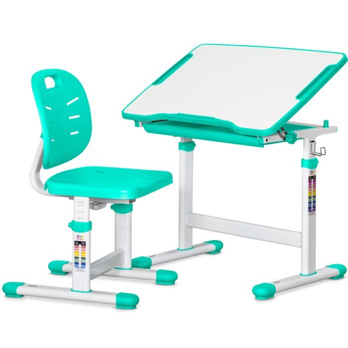 Парта со стулом Evo-kids Green (Evo-06 Ergo Z) изображение 2
