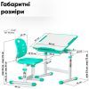 Парта со стулом Evo-kids Green (Evo-06 Ergo Z) изображение 4