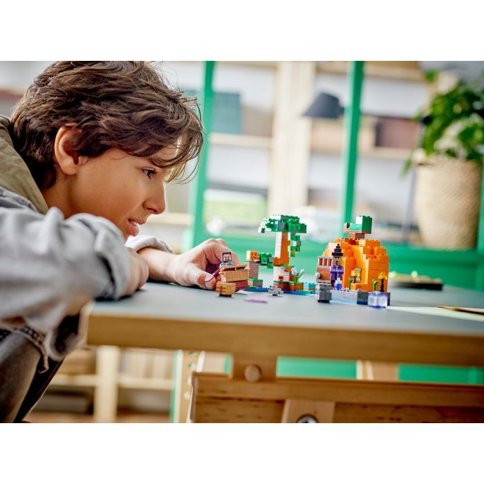 Конструктор LEGO Minecraft Тыквенная ферма 257 деталей (21248) изображение 3