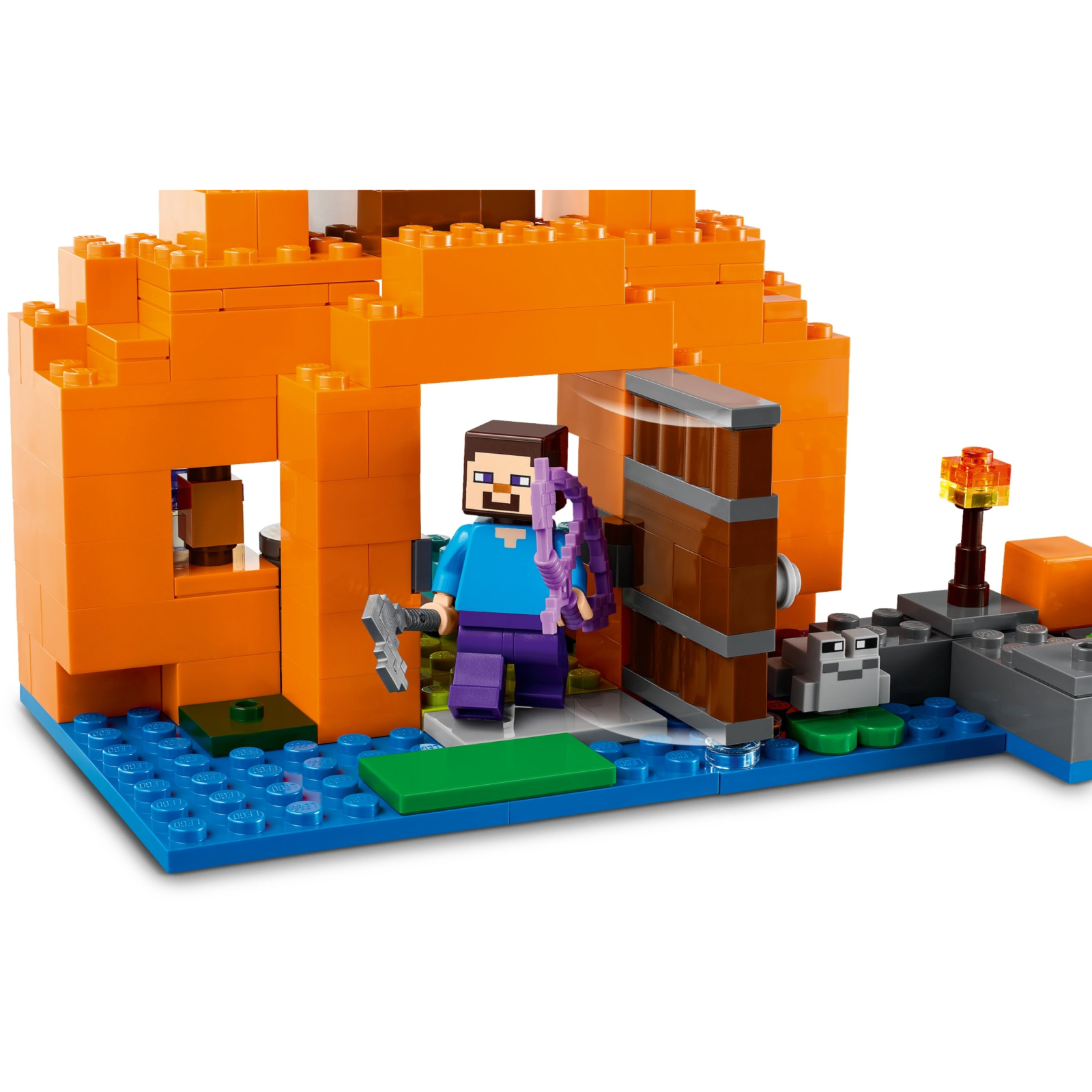 Конструктор LEGO Minecraft Тыквенная ферма 257 деталей (21248) изображение 7