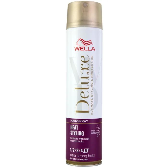 Лак для волос Wella Deluxe Heat Styling 250 мл (3614226754318)