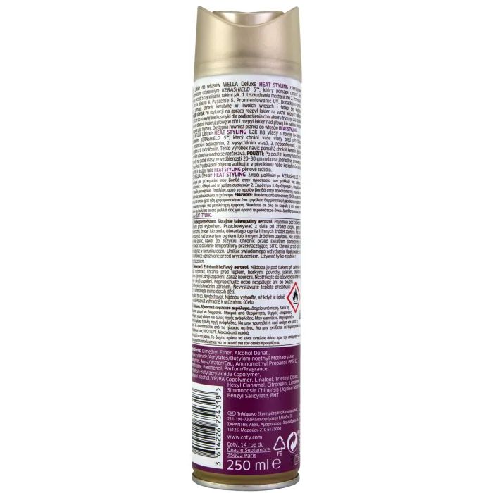 Лак для волос Wella Deluxe Heat Styling 250 мл (3614226754318) изображение 2