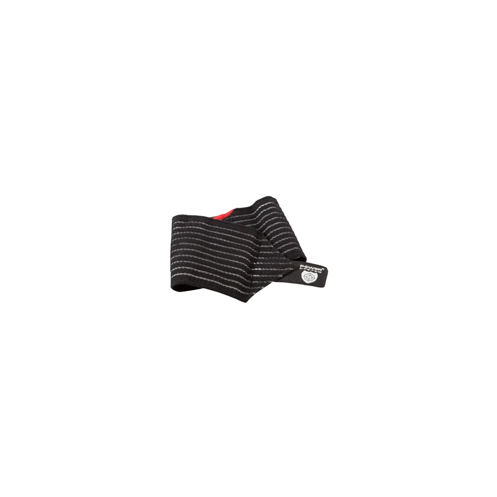 Бинт для спорта Power System PS-6000 Elastic Wrist Support Black/Red (PS-6000_Black) изображение 5