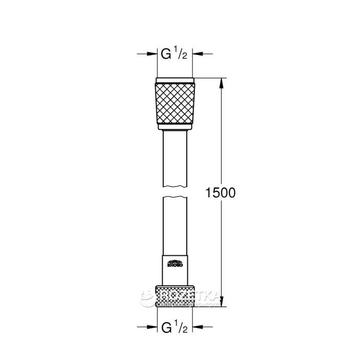 Шланг для душа Grohe 45973001 (CV030557) изображение 2