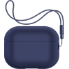 Чохол для навушників Armorstandart Silicone Case with straps для Apple Airpods Pro 2 Dark Blue (ARM68609)