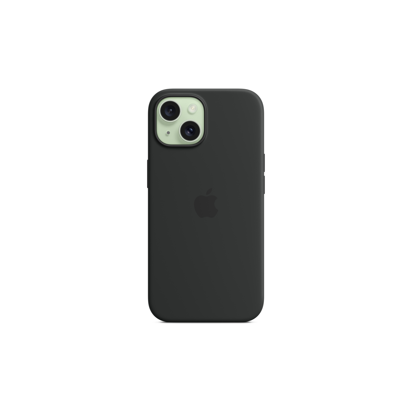 Чехол для мобильного телефона Apple iPhone 15 Silicone Case with MagSafe Black (MT0J3ZM/A) изображение 4