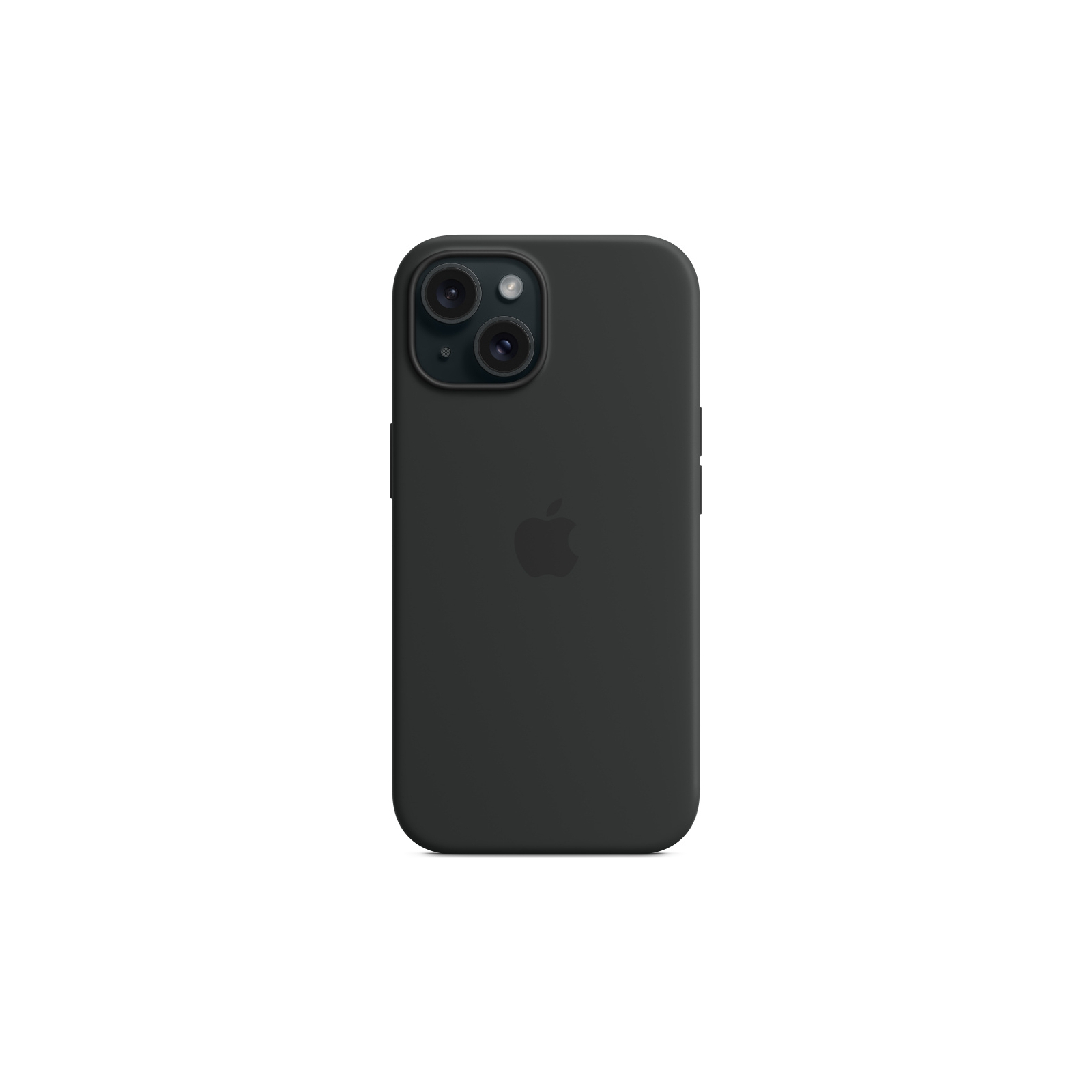 Чехол для мобильного телефона Apple iPhone 15 Silicone Case with MagSafe Black (MT0J3ZM/A) изображение 5