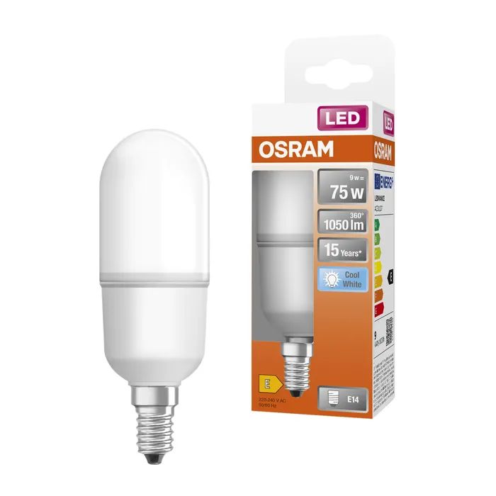 Лампочка Osram LED Star STICK75 10W/840 230V FR E14 (4058075428409) изображение 2