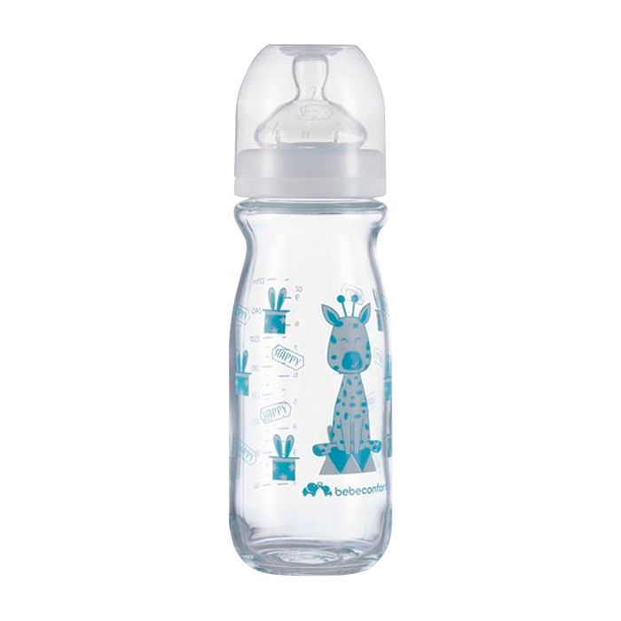 Бутылочка для кормления Bebe Confort EMO стеклянная 130 мл (3102201940)