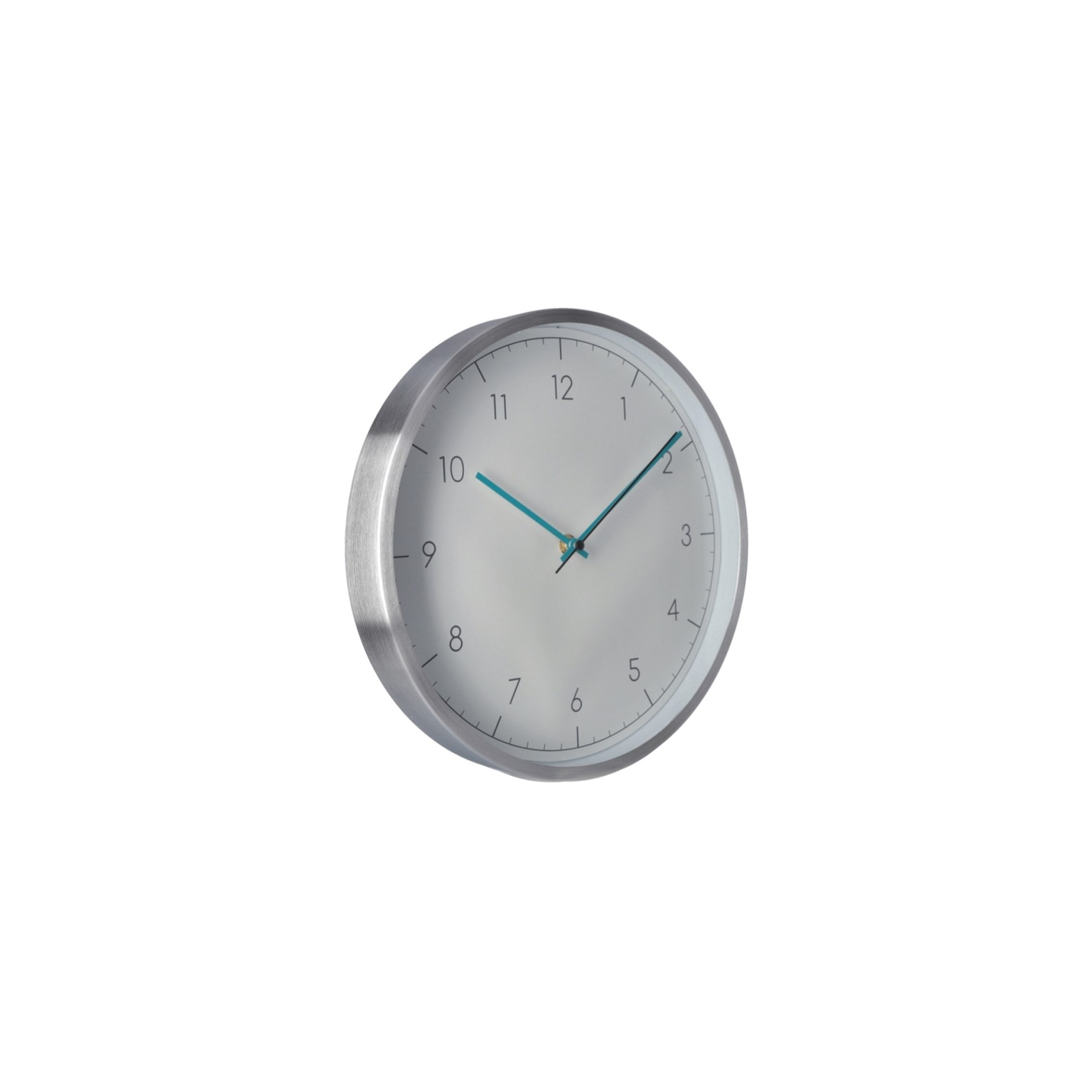 Настінний годинник Optima MODERN металевий, білий (O52084) зображення 2