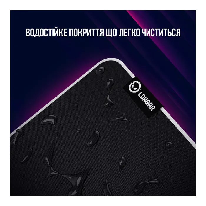 Коврик для мышки Lorgar Legacer 753 Black (LRG-CMP753) изображение 12