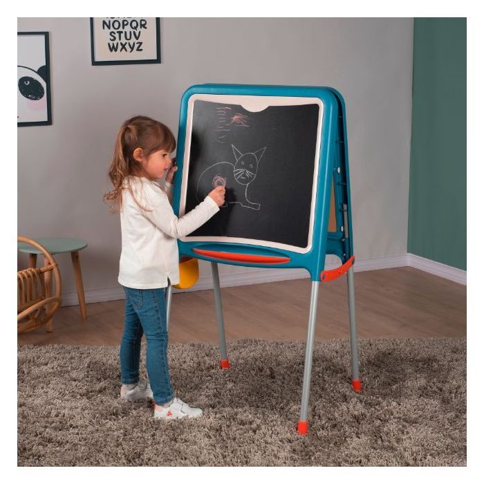 Мольберт Smoby Буквы и цифры, двухсторонний 49х52х105 см (410308) изображение 7