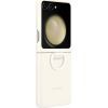 Чехол для мобильного телефона Samsung Flip 5 Silicone Case with Ring Cream (EF-PF731TUEGUA)