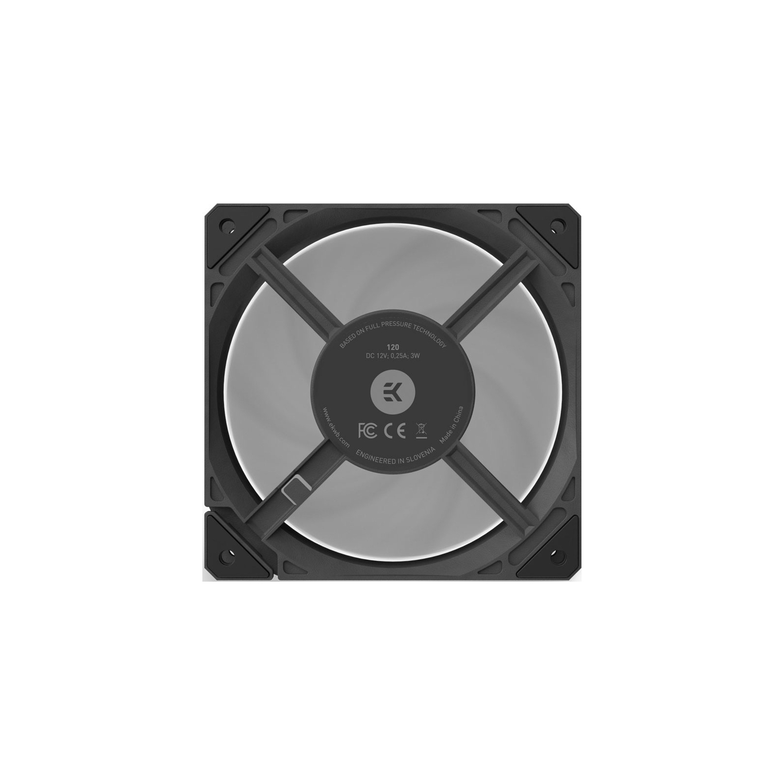 Кулер до корпусу Ekwb EK-Loop Fan FPT 120 - Black (550-2300rpm) (3831109900000) зображення 4