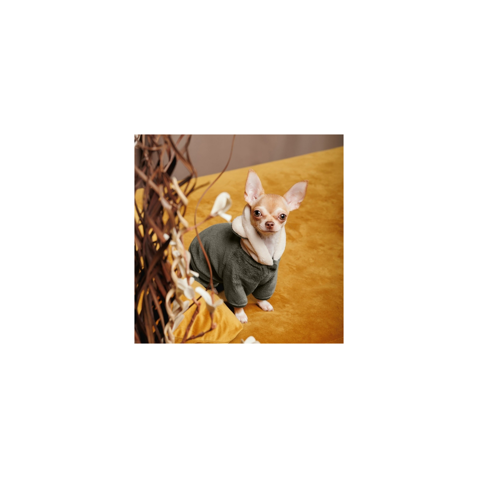 Костюм для животных Pet Fashion ALF M хаки (4823082429998) изображение 4
