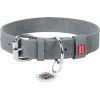 Нашийник для тварин WAUDOG Classic шкіряний 35 мм х 46-60 см сірий (023911)
