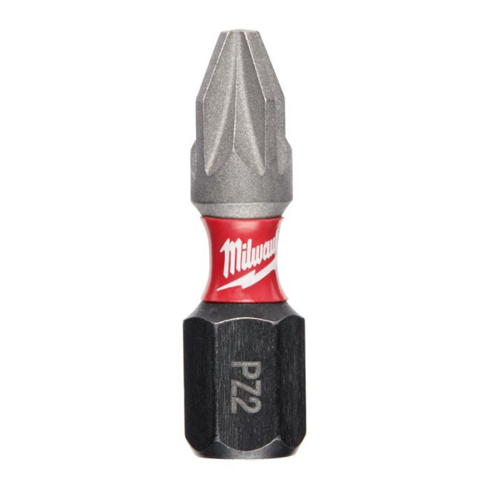 Набор бит Milwaukee SHOCKWAVE, PZ2, 25мм, 2шт (4932430863) изображение 2