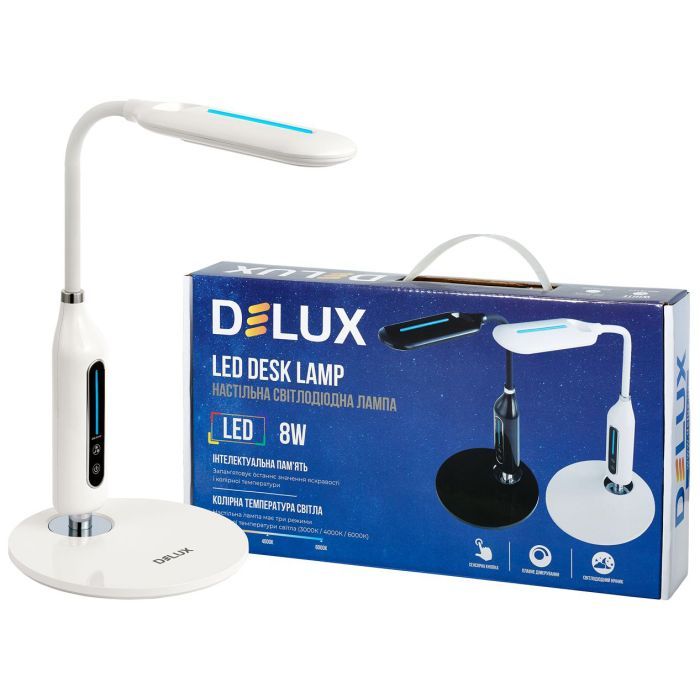 Настільна лампа Delux LED TF-510 8 Вт (90021194) зображення 2