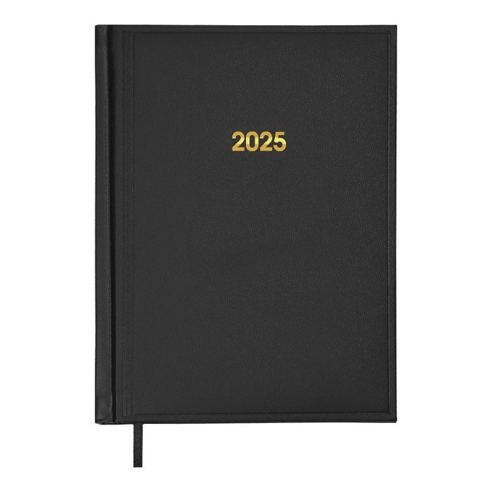 Еженедельник Buromax датированный 2025 BASE А5 черный (BM.2108-01)
