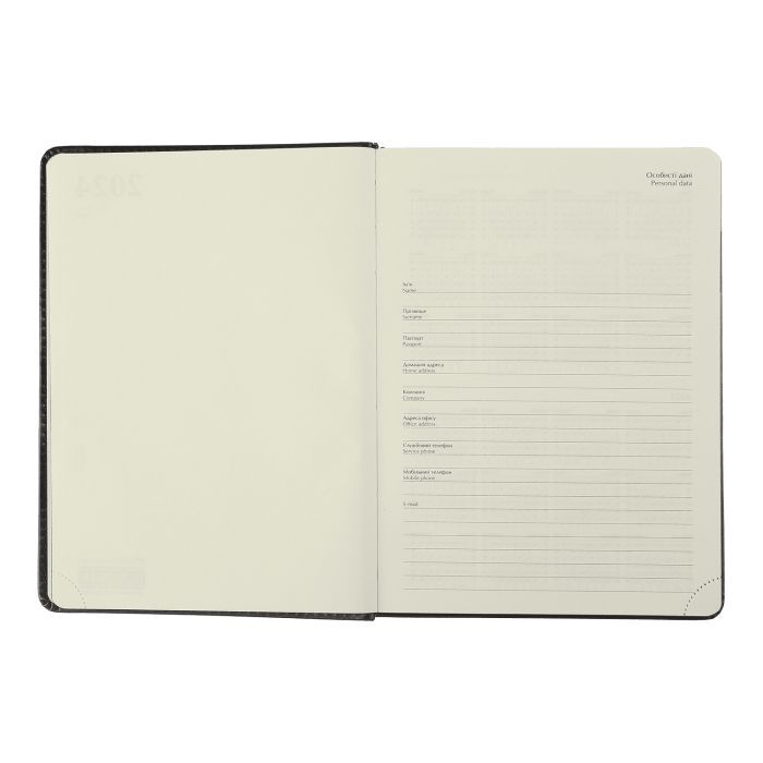 Тижневик Buromax датований 2024 VIENNA, А5 зелений (BM.2111-04) зображення 6