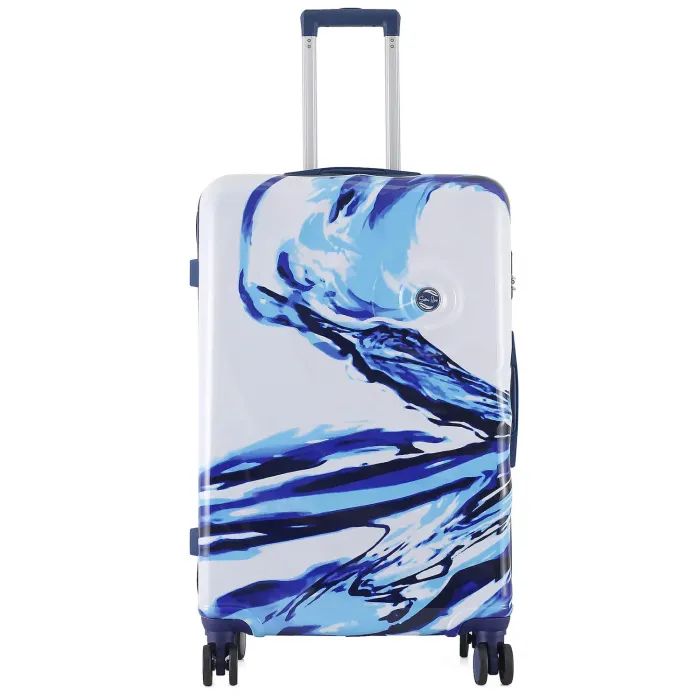 Чемодан Semi Line Print 20" S White/Blue (T5653-1) изображение 2