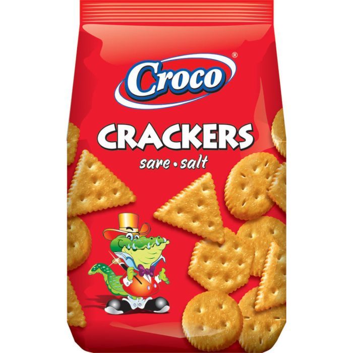 Печенье Croco Crackers соленый 100 г (5941194000191)