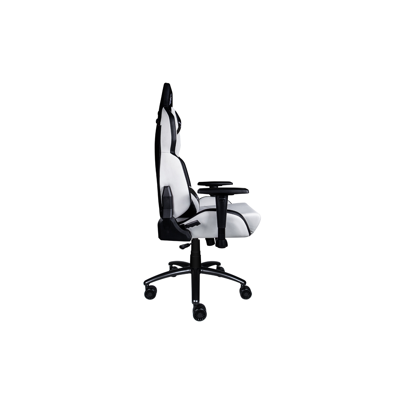 Крісло ігрове 1stPlayer DK2 Black-White зображення 3