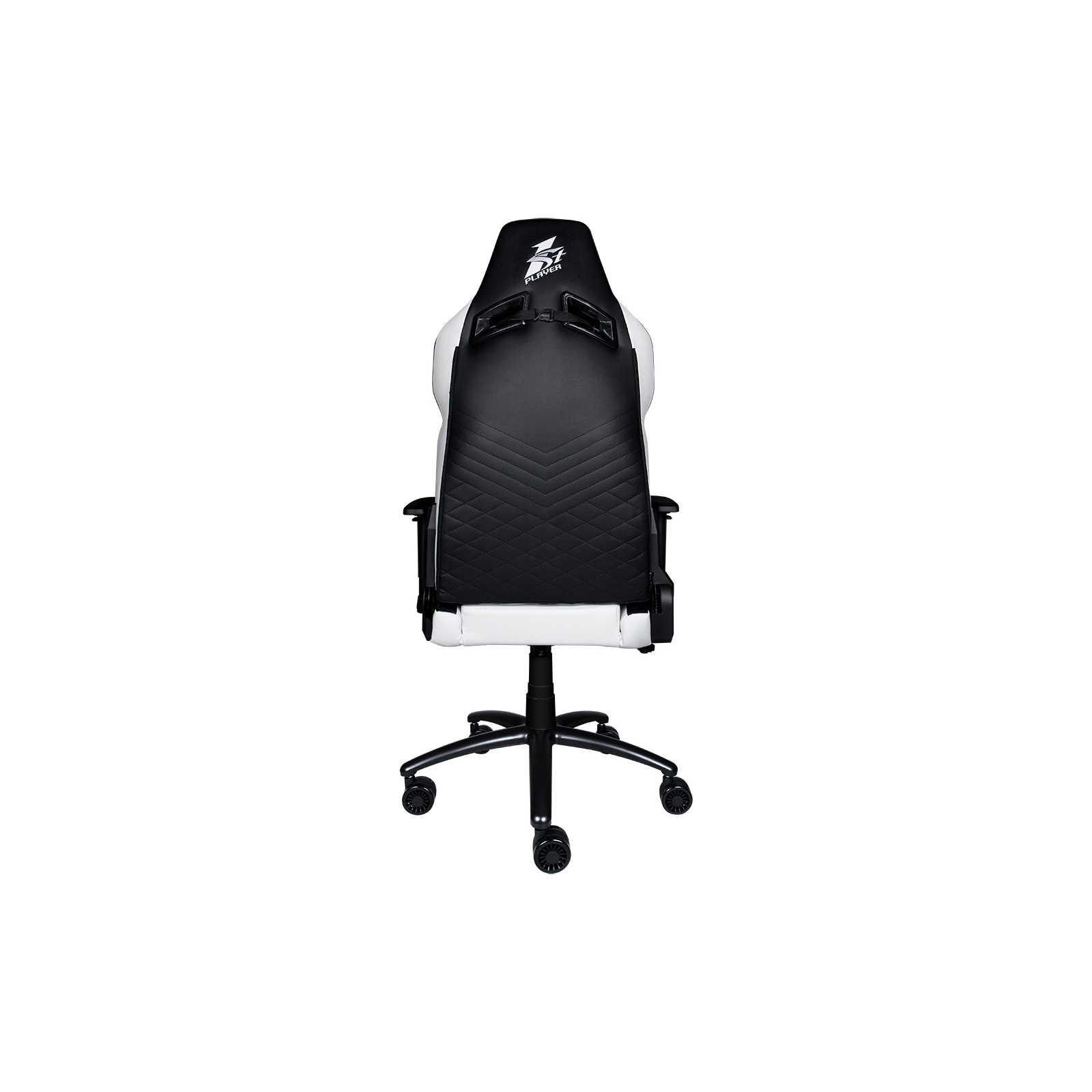 Крісло ігрове 1stPlayer DK2 Black-White зображення 4