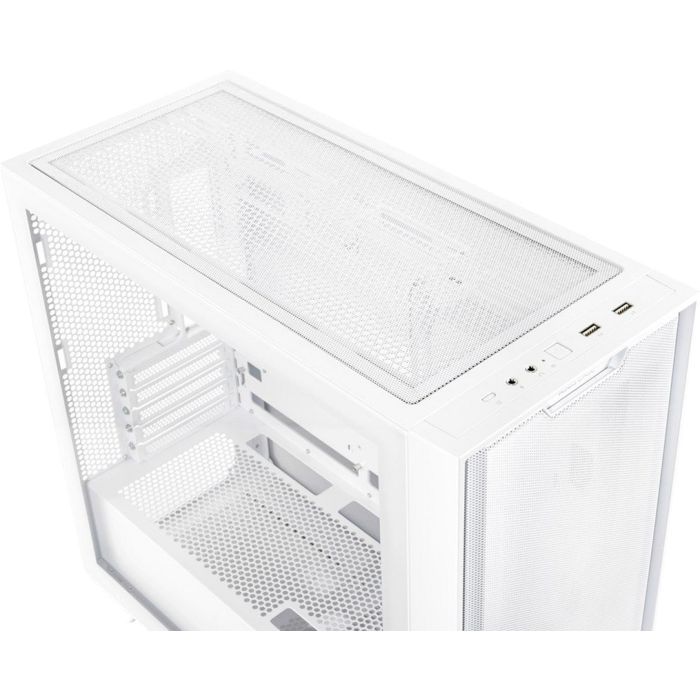 Корпус ASUS A21 White Tempered Glass (90DC00H3-B09010) изображение 4