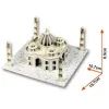 Пазл Cubic Fun Трехмерная головоломка-конструктор Тадж-Махал мини (S3009h) изображение 5